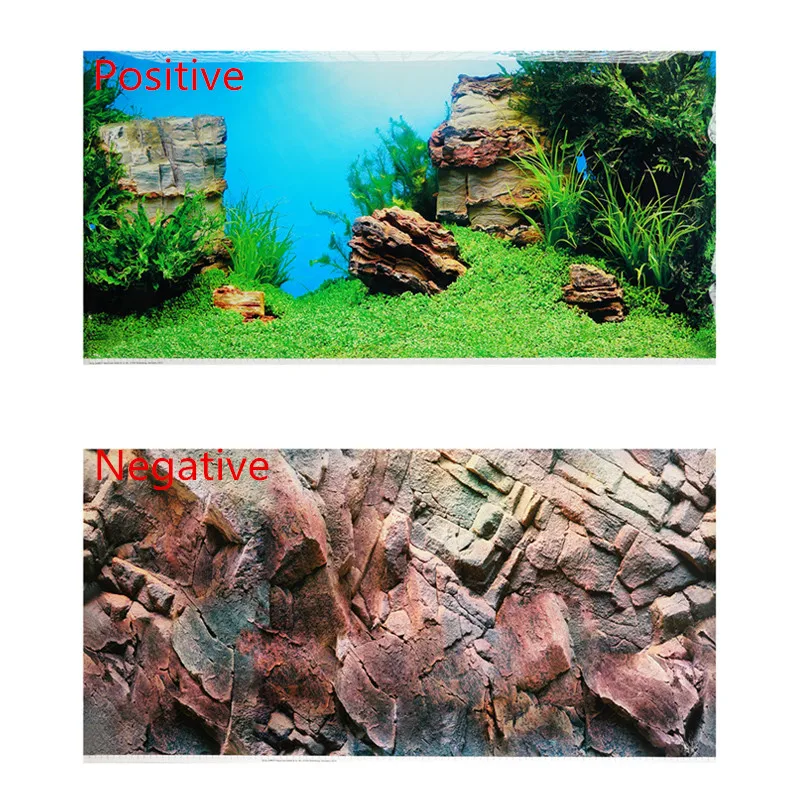 Aquarium Fishbowl Background Paper Painting High Definition Figure 3D Stereo Wallpaper Scenery Aquarium Sticker Simulation