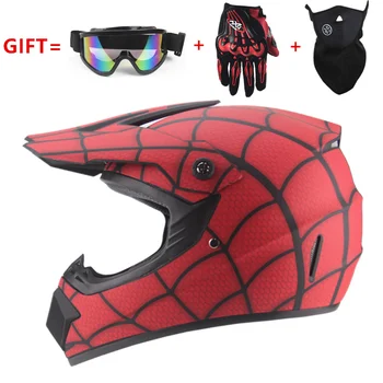 

Super Light Helmet Motorcycle Racing Bicycle Helmet Cartoon Children ATV Dirt bike Downhill MTB DH cross Helmet capacetes