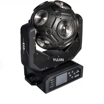 

2pcs/lot 12pcs 20w rgbw 4in1 led beam football moving head light stage lighting