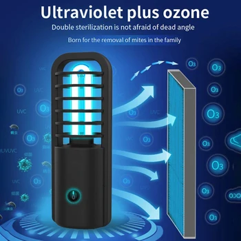 

Stick Mite Killer ltraviolet Sterilization Lamp Wand UV LED Disinfection Light for Home Sterilizer Disinfection Deodor