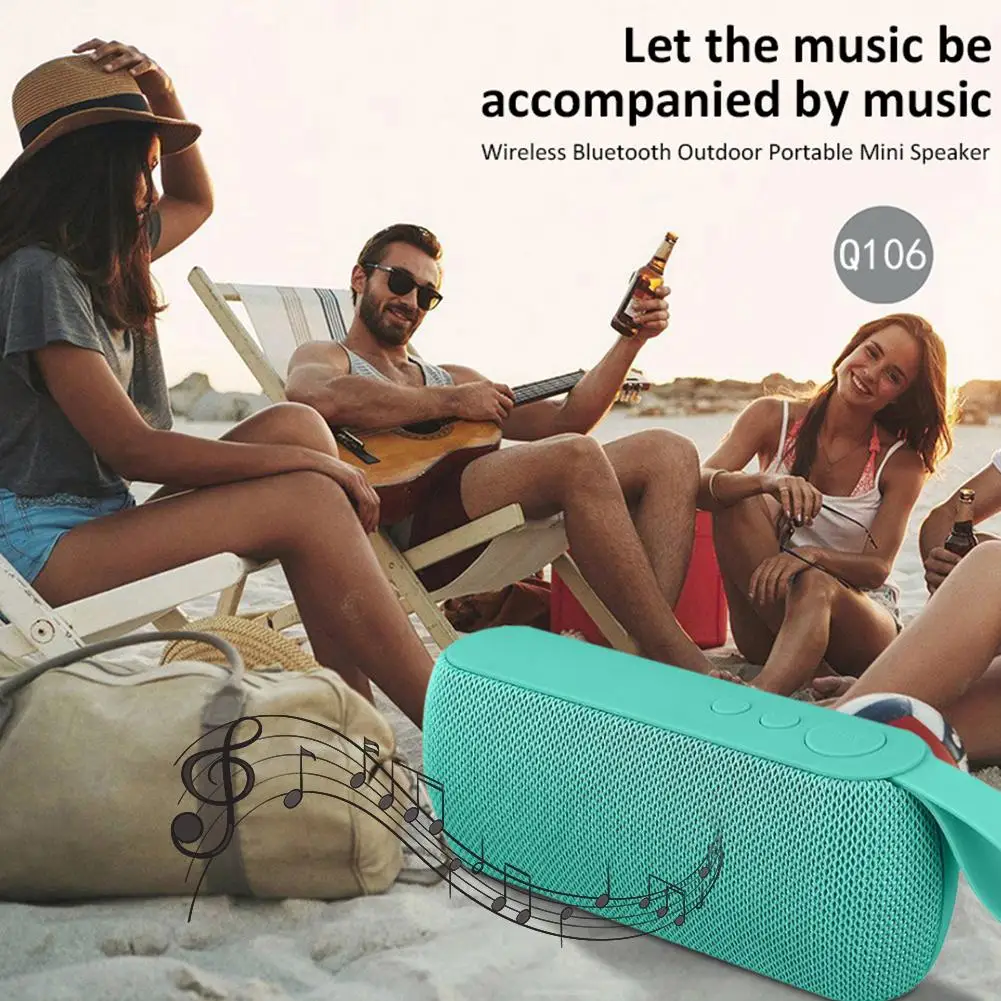 Мини беспроводной bluetooth-динамик, стерео u-диск, TF карта, музыкальный радио, портативный, для улицы, для езды на автомобиле, сабвуфер, динамик для телефона# W1