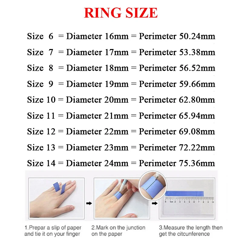 How To Measure Ring Size - UK Ring Size Chart | Johnsons Jewellers