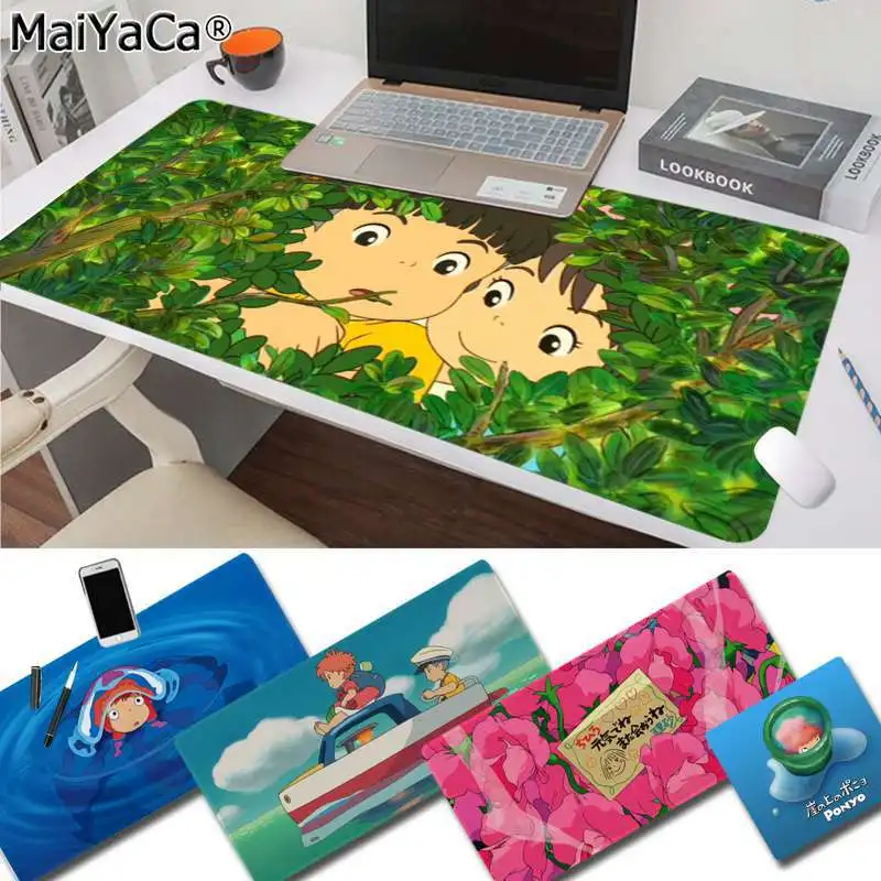 

MaiYaCa Anime Ponyo Ponyo on the Cliff Keyboards Mat Rubber Gaming mousepad Desk Mat Free Shipping Large Mouse Pad Keyboards Mat