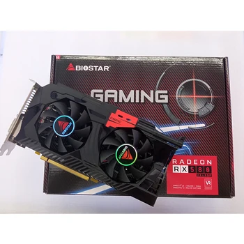 

BIOSTAR/RX 580 4 gb / 256 - bit graphics card/graphics card/computer display card/RX470 580/560/570/550 AMD Radeon PUBG