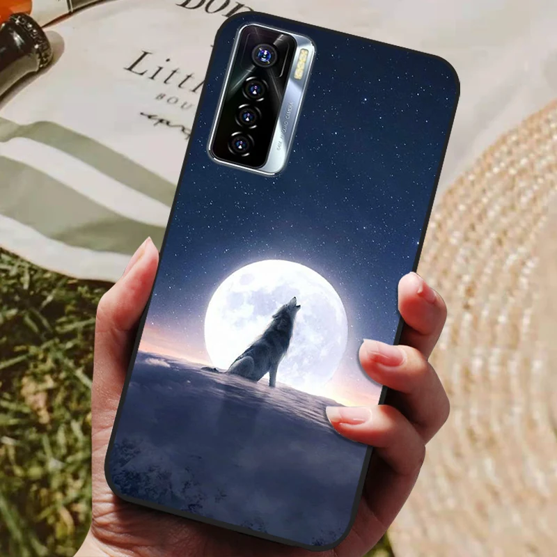 Silicone Back Cover Phone Case with Soft Bumper Coque