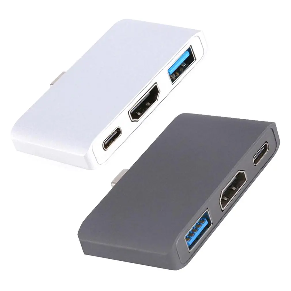 3 порта USB C адаптер хаб К HDMI 4K Dex режим для samsung S8/9 nyd переключатель