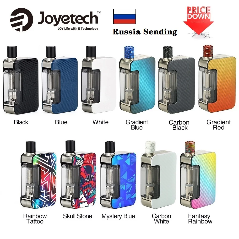 Оригинальный стартовый набор Joyetech Exceed Grip 1000 мАч встроенный аккумулятор с