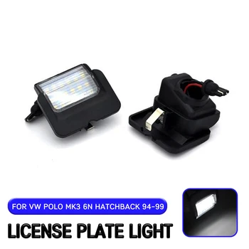 

For VW Polo MK3 6N Hatchback 1994 1995 1996 1997 1998 1999 2pc LED License Number Plate Light Lamp