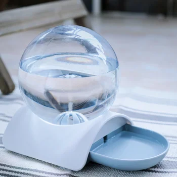 

2.8L Pet Automatic Drinking Fountain With Spherical Water Bottle Cat Water Feeder Dispenser Automatic Pet Feeder Bottle P7Ding