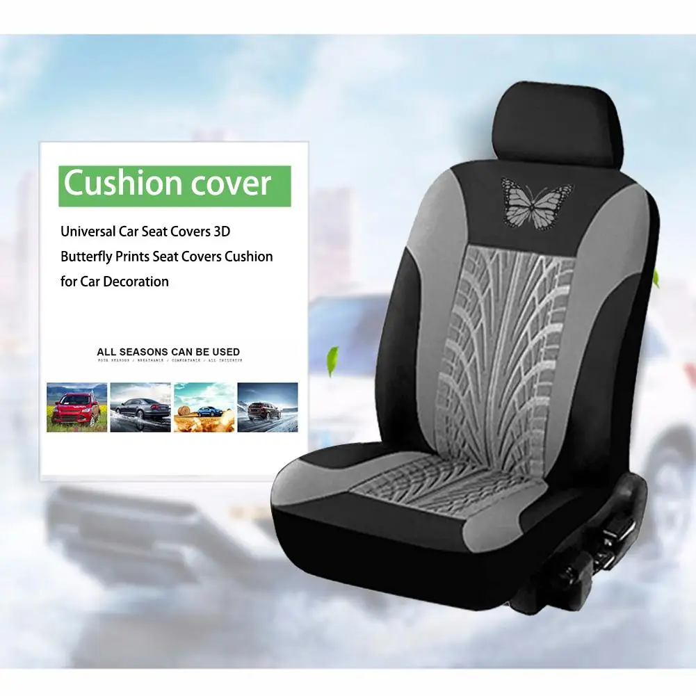 20x15x5 см автомобильные чехлы для сидений, набор универсальных автомобильных чехлов для сидений, защита 3D с принтом бабочки, чехлы для сидений, подушка для украшения автомобиля