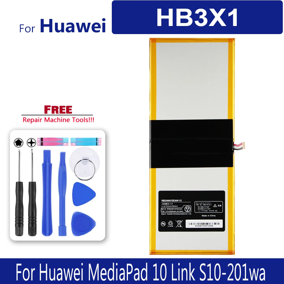 Аккумулятор для планшета HB3X1 Huawei MediaPad 10|Аккумуляторы мобильных телефонов| |