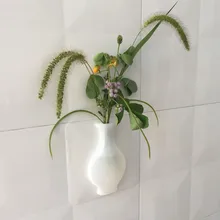 SILIKOLOVE силиконовая липкая ваза Наклейка на стену цветочный горшок Волшебные цветочные вазы для растений цветочный контейнер для настенный Декор для дома