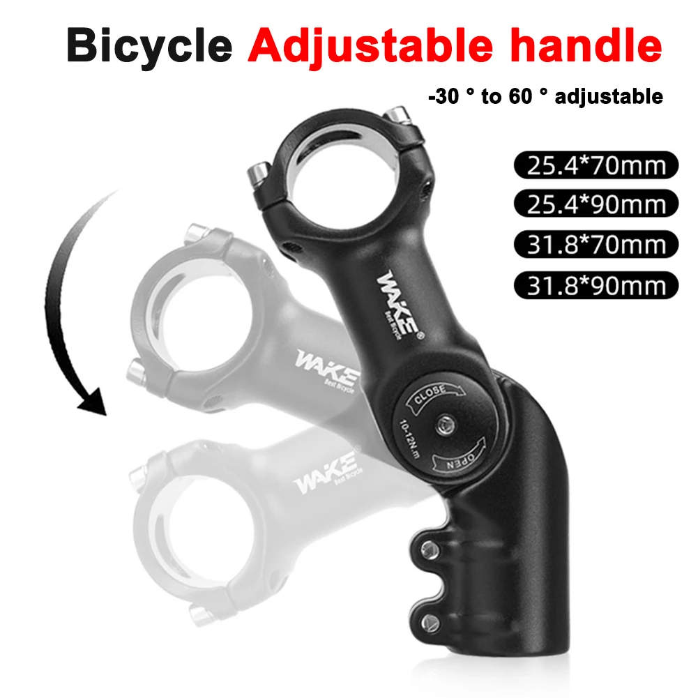 ARTSEWPLY Rehausseur De Guidon VTT En Alliage D'Aluminium, Rallonge De Potence Résistante, Compatible VTT Et Vélo De Route, Réglable Pour Posture Optimale En Cyclisme Tout-Terrain