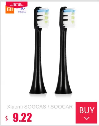 Xiao mi 2 шт. SOOCAS Сменная головка зубной щетки для SOOCAS/SOOCARE X3 mi Home APP управление Bluetooth teethbrest