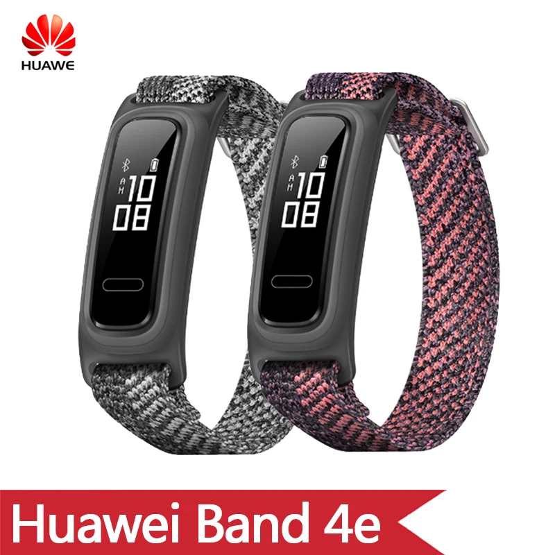100% оригинал huawei Band 4e Баскетбол эльфы Смарт Браслет 50 метров Бег Спорт мониторинг