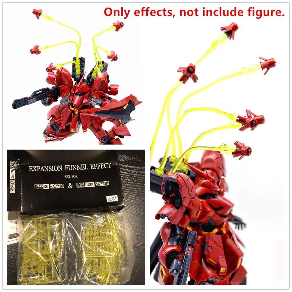

EW Effectswings Expansion Funnel Effect set for Bandai 1/144 RG HGUC Sazabi Gundam model DE015