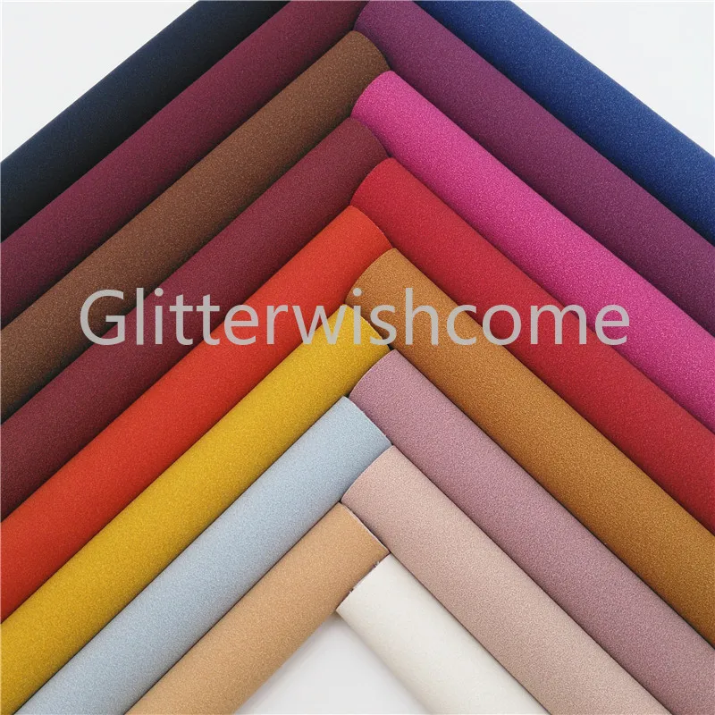 Винил Glitterwishcome размера A4 21 х29 см для бантов замшевая кожаная ткань синтетическая