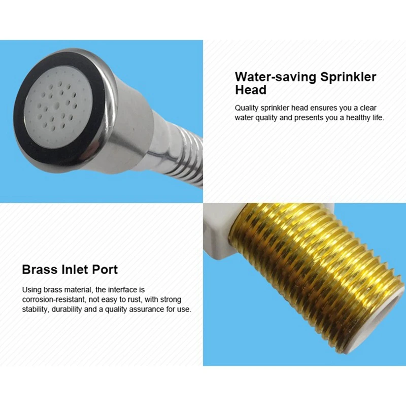  Hot Sale Kitchen Faucet Led Digital Temperature Display Electric Water Heater with 360 Degree Rotat - 4000391658042
