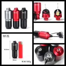 Новое поступление, роторная татуировочная машина, короткая ручка, швейцарский мотор, мощный, тихий, для тату-лайнера, шейдер