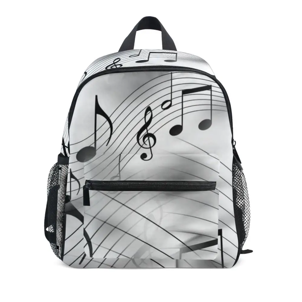 Piano Children School Bags for Kids Bagpack Teenager Girls Book Bags Music Note Girls Primary Kindergarten Preschool School Bag