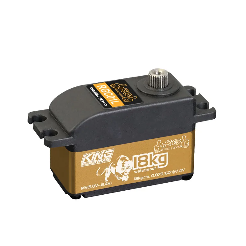 KINGMAX Servo RGC01L 58g 18kg.cm DC5.0 ~ 8,4 V Digitale Metall