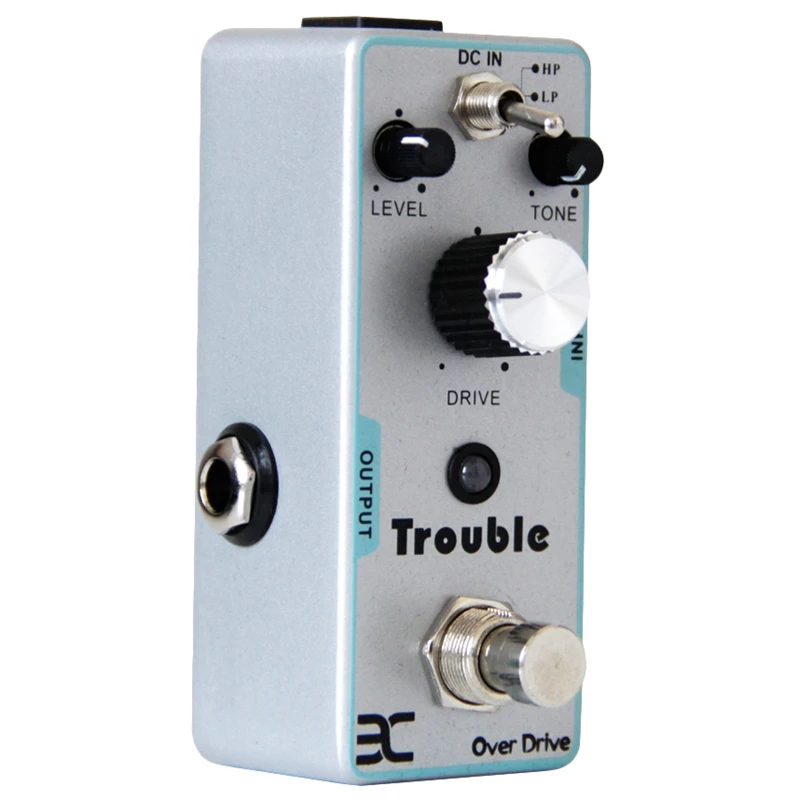

Eno Ex Trouble Overdrive Guitar Effect Pedal Electric Guitar Pedal Ocd Classic With 2 Working Modes True Bypass Guitar Accesso