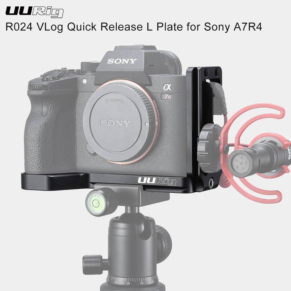 UURig R024 VLog L Пластина для sony A7R4 быстросъемный кронштейн рукоятка Холодный башмак