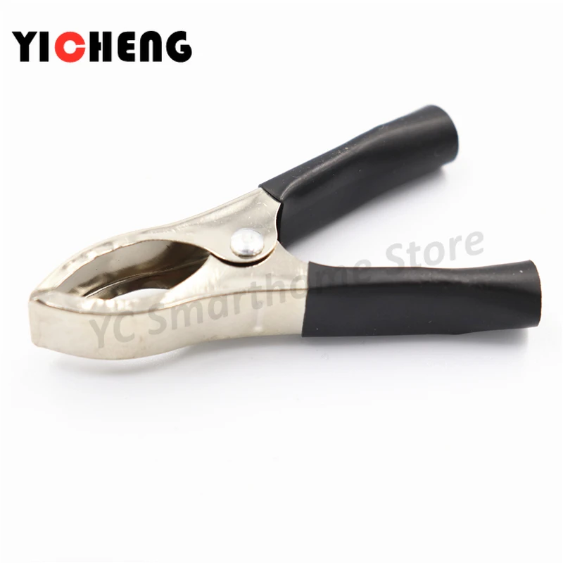 Alligator Clips 5Pcs 70MM Car Battery Fire Clips High Current Large Emergency Battery Wire 30A