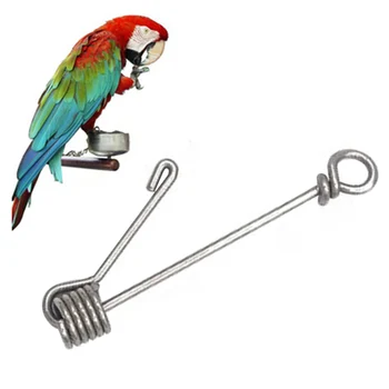 

1PCS Bird Leg Buckle Bird Leg Ring Stainless Steel Parrot Leg Ring Bird Supplies Opening Ring Outdoor Activity Anklet Ring