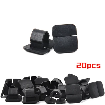 

OGE 20PCS Insulating Mat Bonnet Clip for Passat Golf A3 A4 Leon 12mm Cover Plug Bonnet OEM:1H586384901C