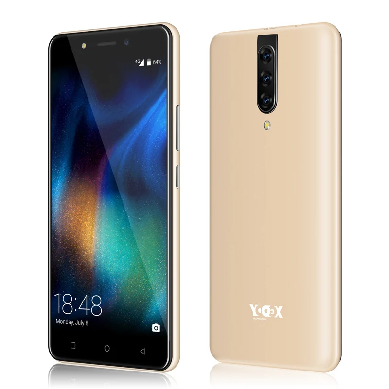 XGODY 4G Dual Sim смартфон Android 9,0 5," 18:9 HD полный экран 2 Гб 16 Гб MTK6737 четырехъядерный 5 Мп камера 2800 мАч мобильный телефон K20 - Цвет: Gold