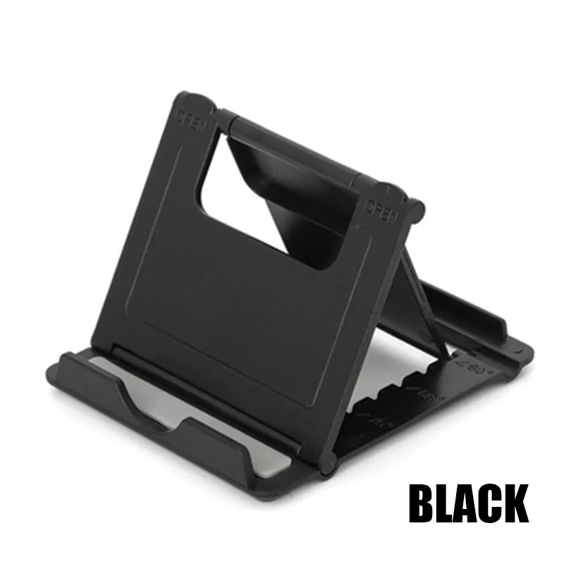 phone holder for car Folding Mobile Phone Stand Holder Desk Support for iPhone iPad Tablet Adjustable Telephone Table Bracket Desktop Foldable Mount bedside phone holder