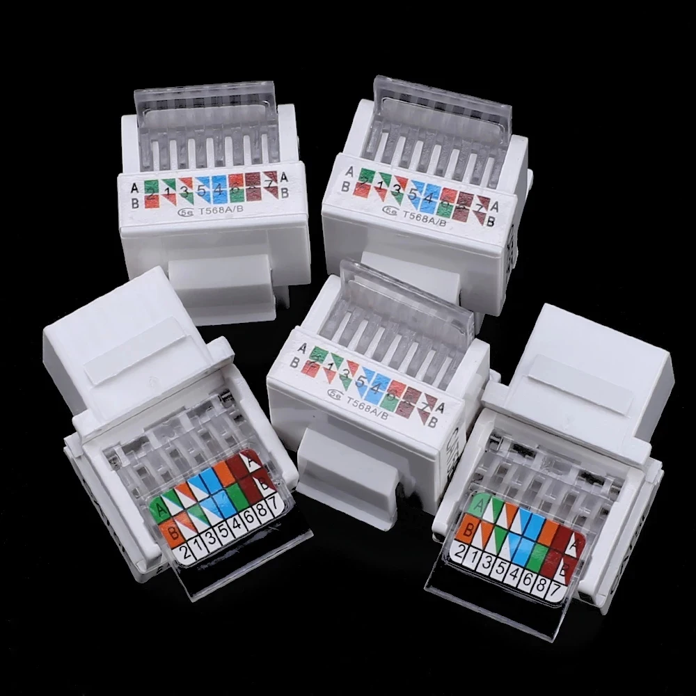 5 шт. сетевой модуль категории 5e UTP без инструментов соединитель RJ45