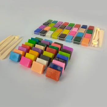 

5 Tool + 32 Color Safe Oven Bake Polymer Clay Block Modelling Moulding Sculpey Tool Set Intelligence Toys for Kids Children