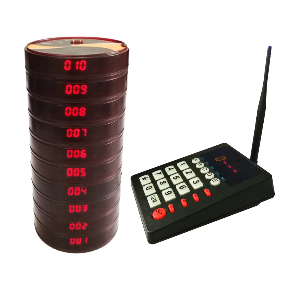 Restaurant Paging System Wireless Paging System Coaster Pager System