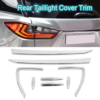 

Chrome Rear Taillight Lamp Frame Rear Brake Light Cover Trim for Lexus RX300 RX350 RX450H RX450Hl 2016 2017 2018