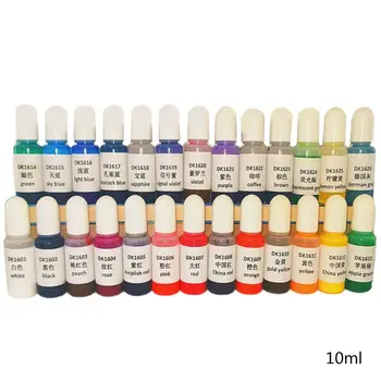 

26 Colors Epoxy Pigment UV Resin Coloring Dye Liquid Colorant Glitter Fillings Handmade Jewelry Making DIY Crafts Accessories