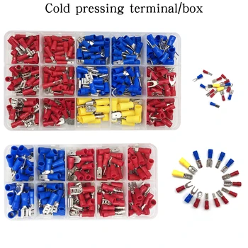 

150PCS / 280PCS Wire Connector , Insulated Crimp Terminal , Ring Fork Spade Butt Connector Set