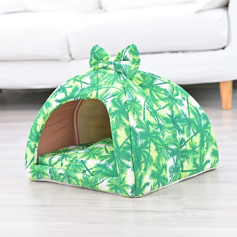 Cat nest four seasons universal removable closed dog kennel winter warm pet nest new Free Shipping