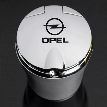 

For OPEL Vauxhall Astra H Insignia J Vectra C Corsa Car Ashtray With Led Lights With Logo Creative Personality Car Accessories