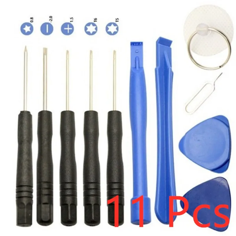 

Professional 11 in 1 Cell Phones Opening Pry Repair Tool Kits Smartphone Screwdrivers Tool Set For iPhone Samsung HTC Moto Sony
