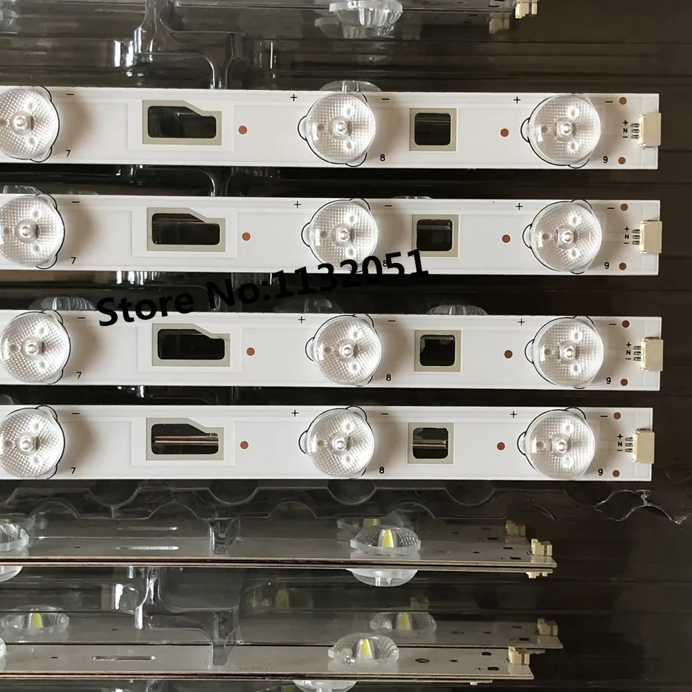 Префект Замена 1 комплект = 2 шт D32TS7202 Led backilght 32HR331M09A5 V1 светодиодные полосы 1 шт = 580 мм 9Led лампы