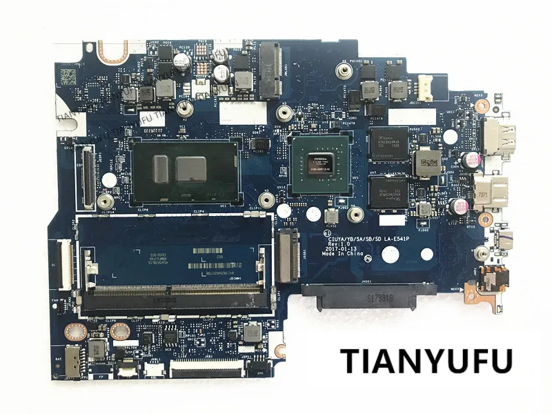 Для LENOVO 320S-14IKB FLEX5-1470 материнская плата LA-E541P I5-7200U GT920M материнская плата для ноутбука протестированная на работа