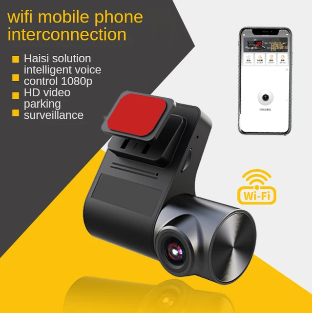 v2 wifi dash cam phone connected