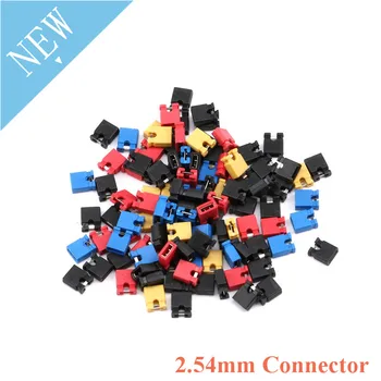 

100pcs 2.54mm Connector Pin Header Jumper blocks Cap for 3 1/2 Hard Disk Drive CD/DVD Drive Motherboard and/or Expansion Card