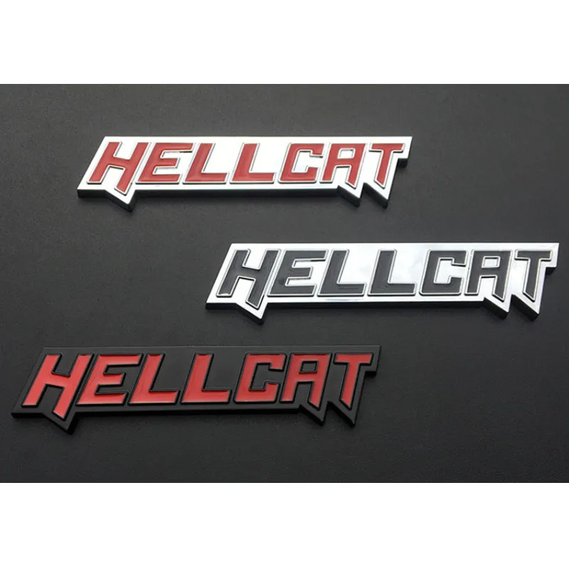 3D Металлическая Автомобильная наклейка для HELLCAT эмблема Авто Внешние аксессуары