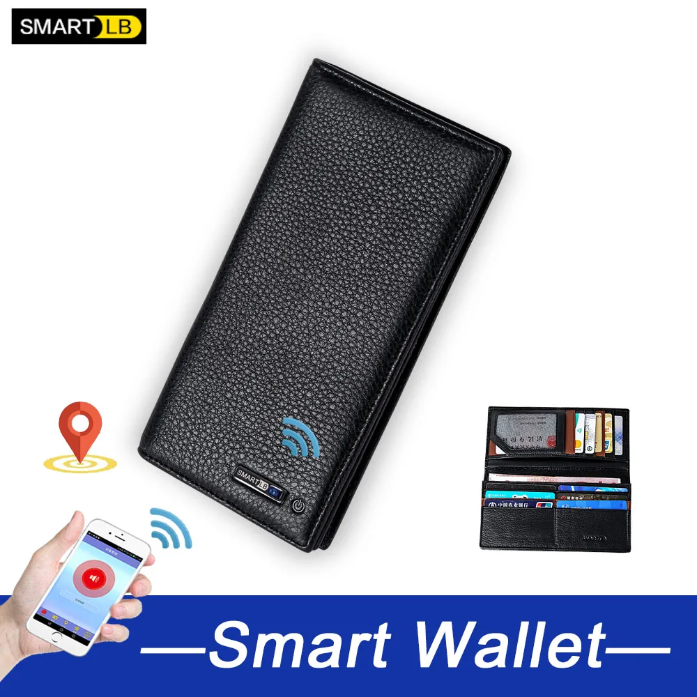 Дизайнерские мужские кошельки Smart LB клатч кошелек из натуральной кожи для мужчин