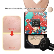 Грибная воздушная Подушка Bb крем увлажняющий чехол дефекты ровный тон кожи BB крем контроль масла дышащий BB крем праймер для макияжа