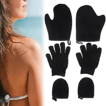 3 шт./компл. Тела Перчатка для чистки многоразовые автозагар тела перчатки автозагара аппликатор для загара Перчатки крем