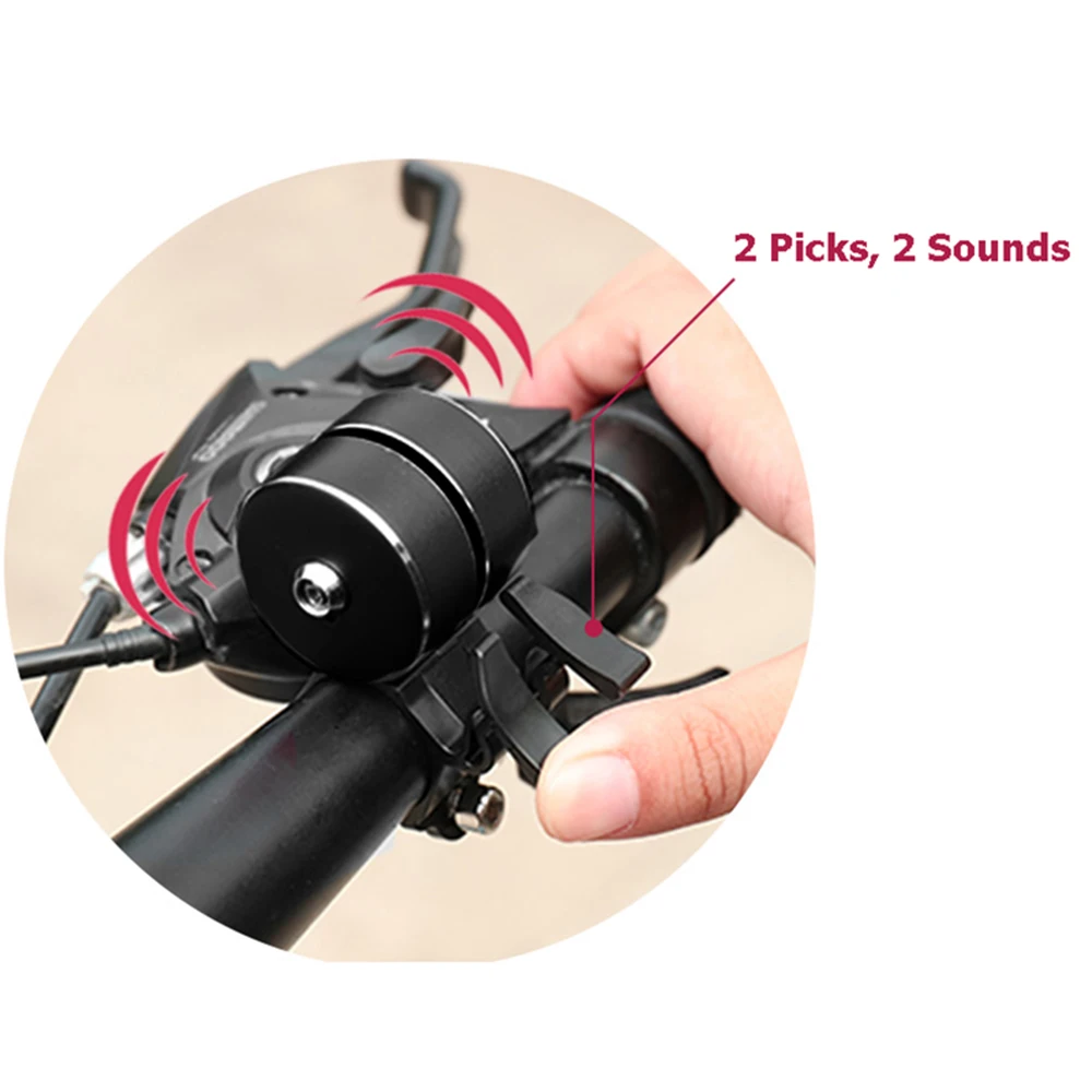 120db Bicycle Bell Aluminum Alloy MTB Road Bike Horn Ultra-loud Alarm Safety Cycling Ring Speaker Bikes Accessories BC0084 (1)